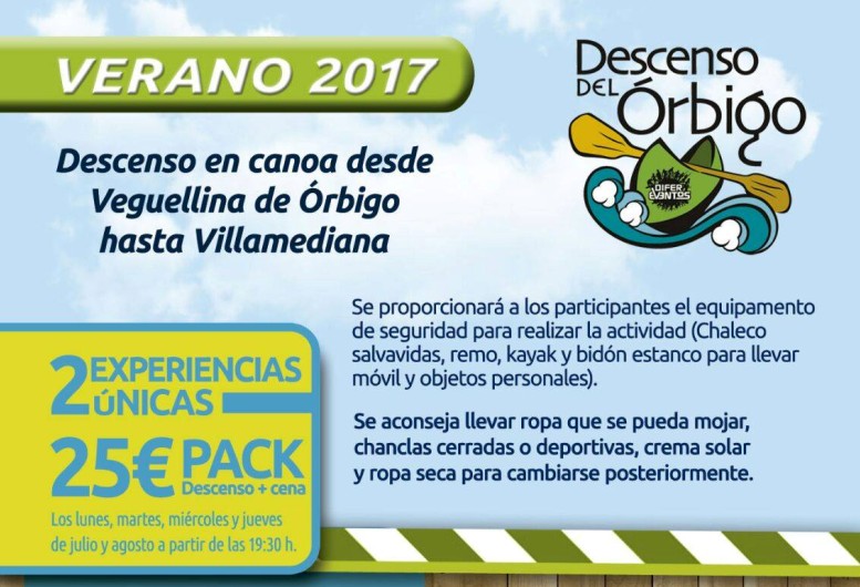 Arranca la 1ª Edición del Descenso del Río Órbigo en Canoa